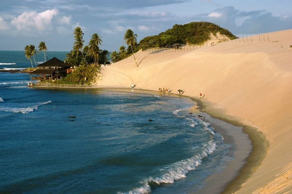 巴西的北里奥格兰德（Rio Grande do Norte）拥有世界上顶级的黄金海岸