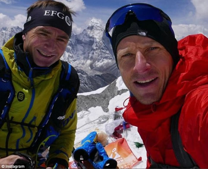 美国著名登山者Alex Lowe16年前在喜玛拉雅山雪崩中被埋 遗体近日被发现