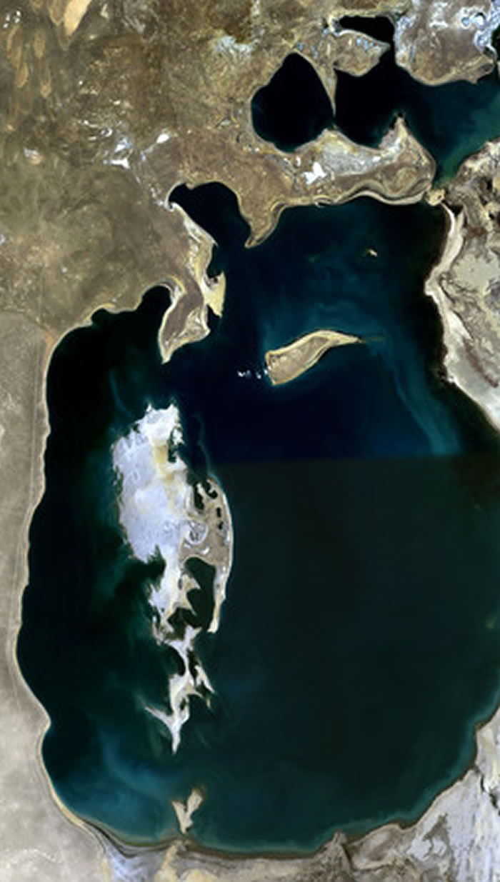 咸海在1989年的样貌