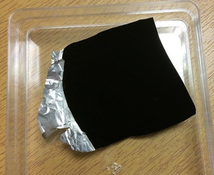 Vantablack黑的程度曾刷新世界纪录。