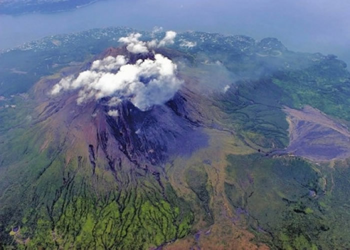 气象台亦警告，火山或会再次爆发。（资料图片）