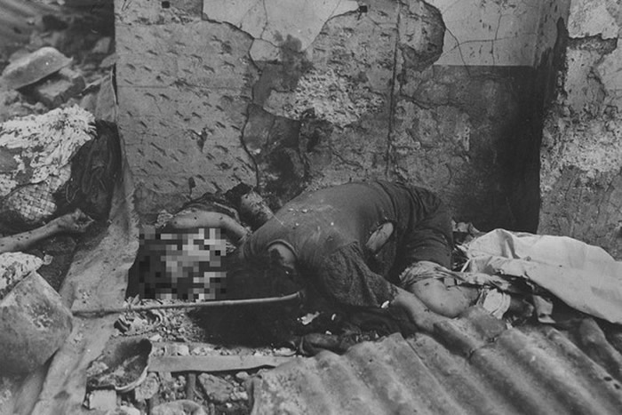 马尼拉大屠杀中被杀害的母女