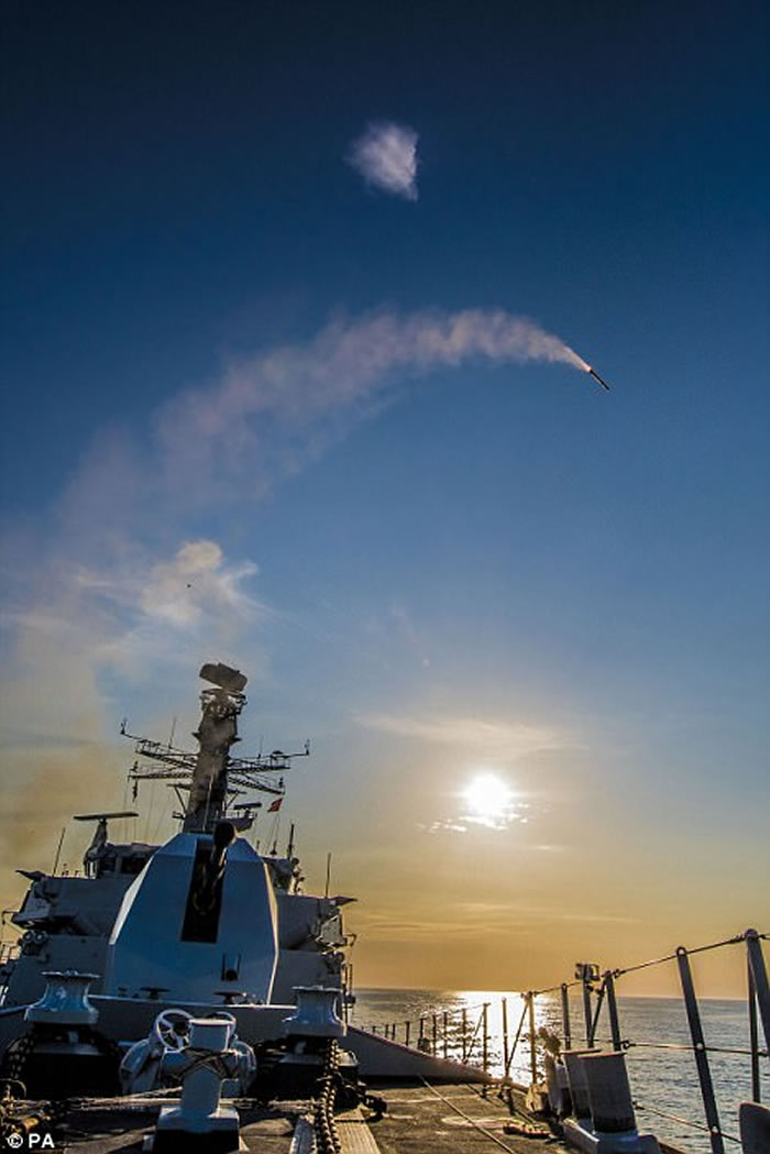 朝鲜试爆氢弹之际 英国皇家海军“海上拦截者”（Sea Ceptor）导弹防卫系统测试成功