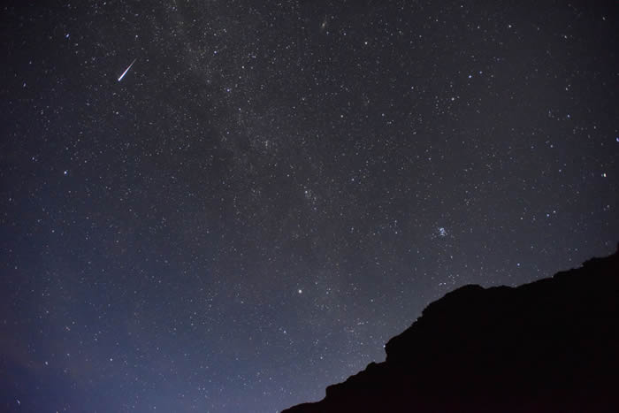 2018年8月13日英仙座流星雨极大期