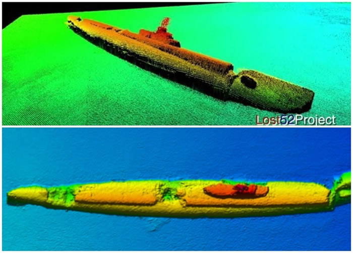 美军翻译出错遍寻不获 失踪75年二战潜艇灰鲸号（USS Grayback）重见天日