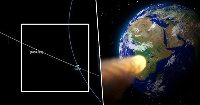 重量超过胡夫金字塔的小行星JF1正向地球飞来 可能会在2022年5月6日与地球发生碰撞