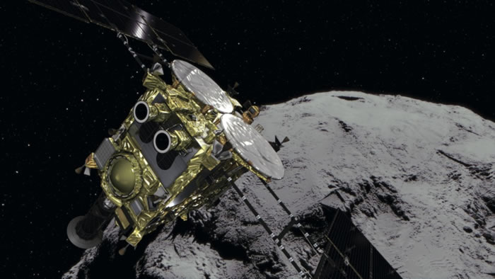 从小行星“龙宫”踏上返程的日本探测器“隼鸟2号”将于12月6日凌晨回归地球